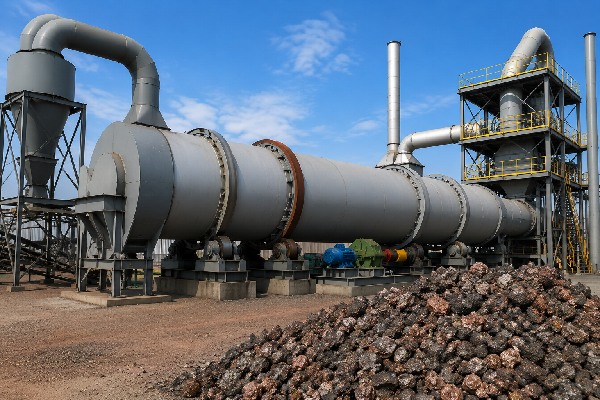 Copper slag dryer