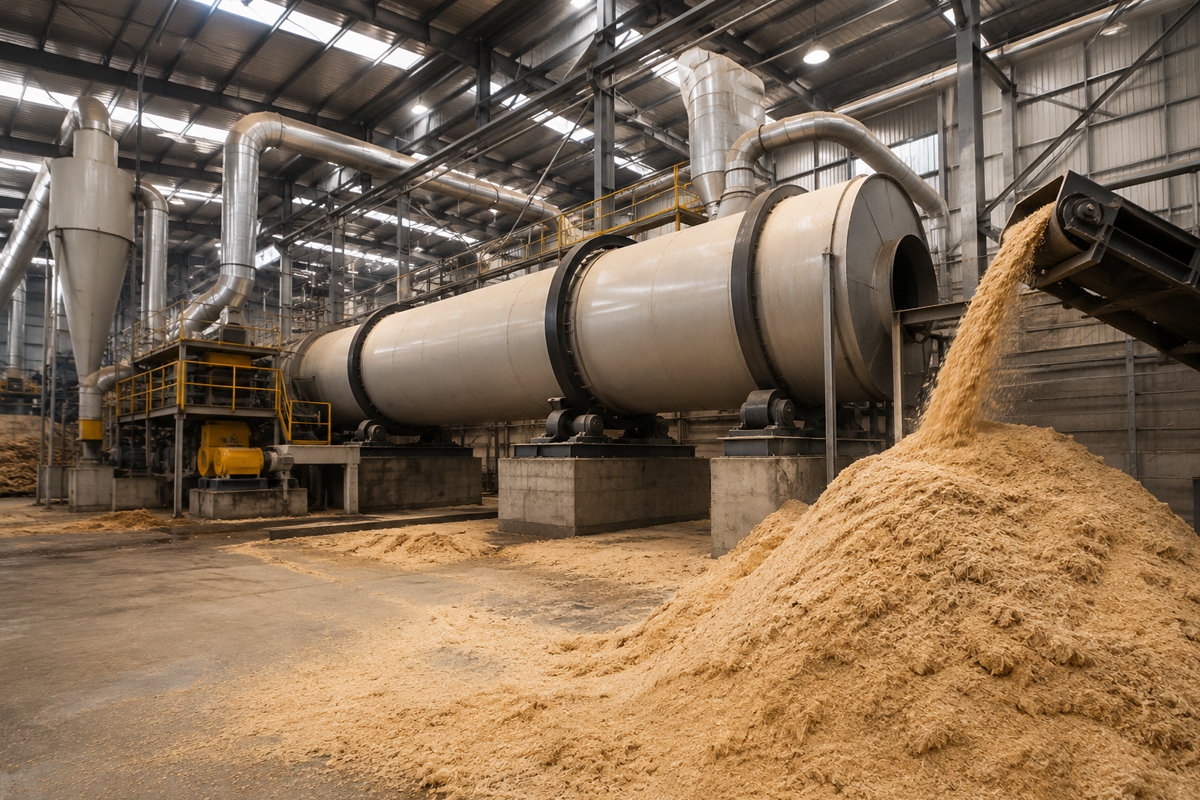 Sawdust-Dryer